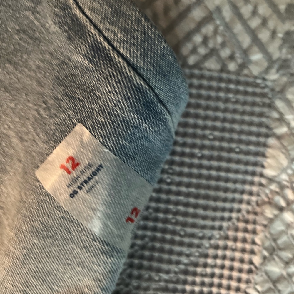 Gray Denim Jeans